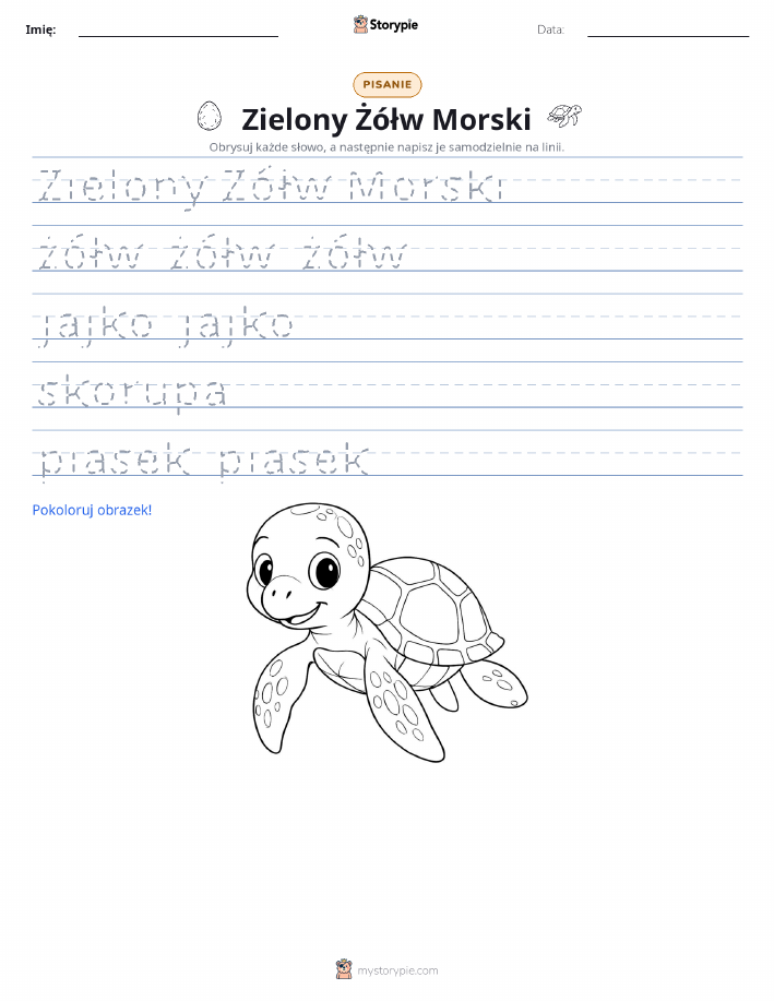 Ćwiczenie Pisania