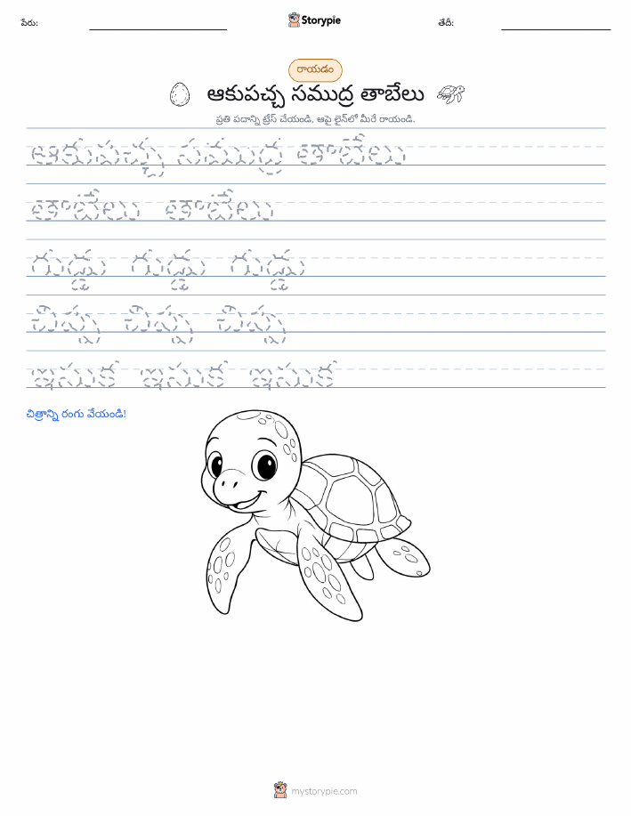రాయడం సాధన