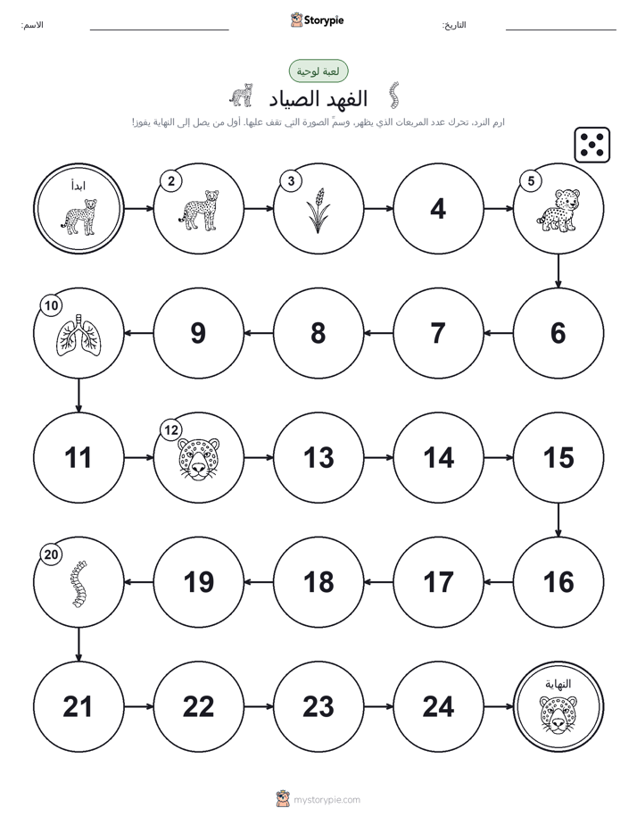 لعبة لف و تحرك