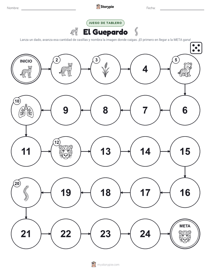 Juego de Rueda y Avanza