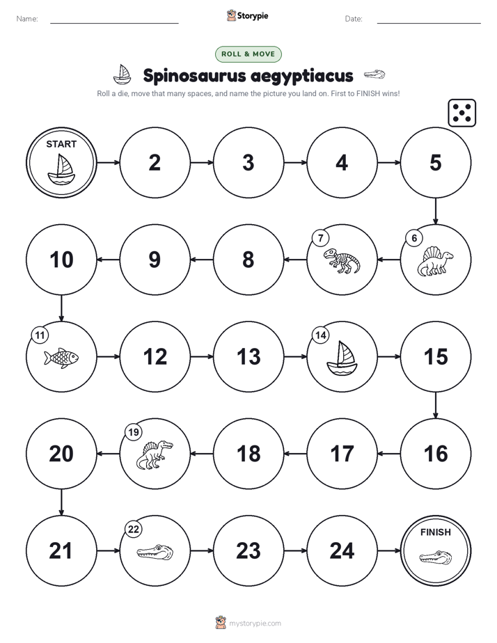 Roll & Move Game