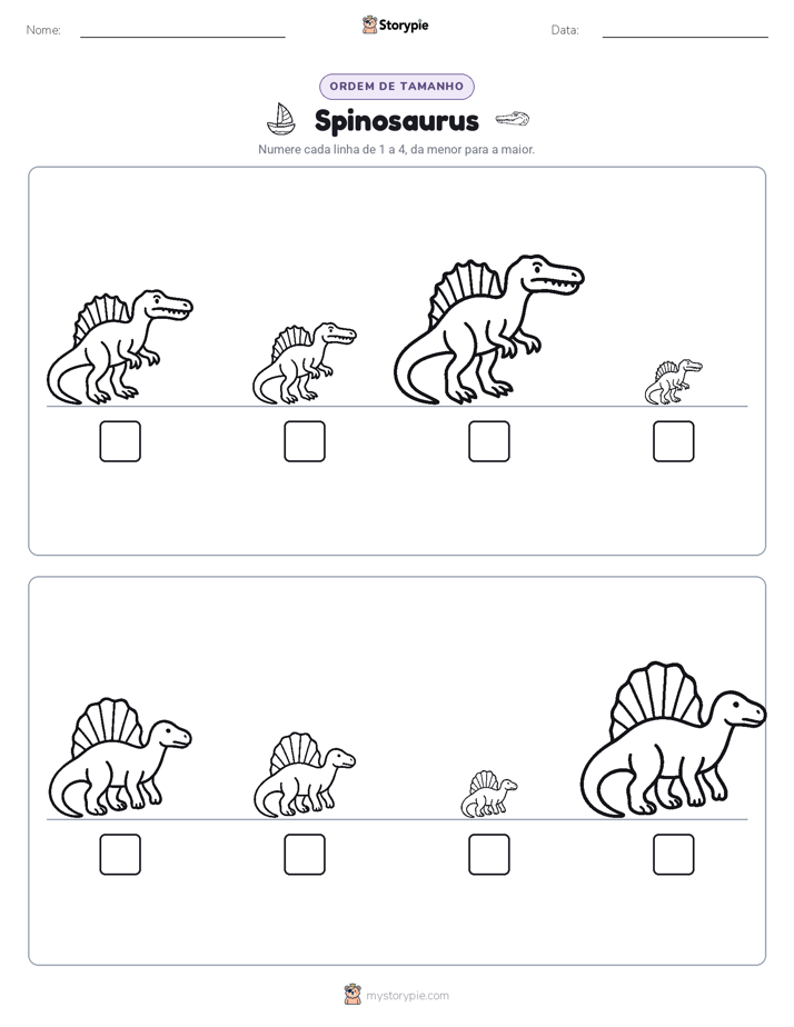 Ordem de Tamanho