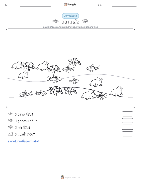 ฉากการนับ