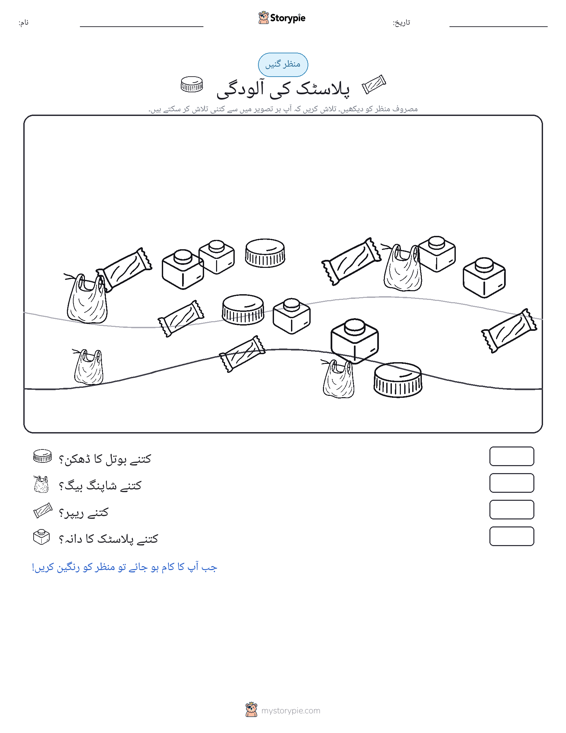 گنتی کا منظر