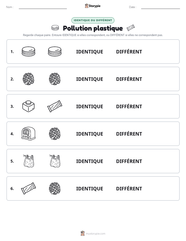 Identique ou Différent
