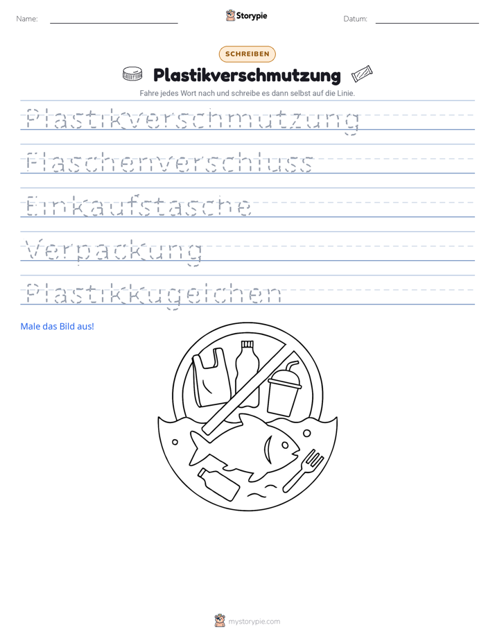 Schreibübung