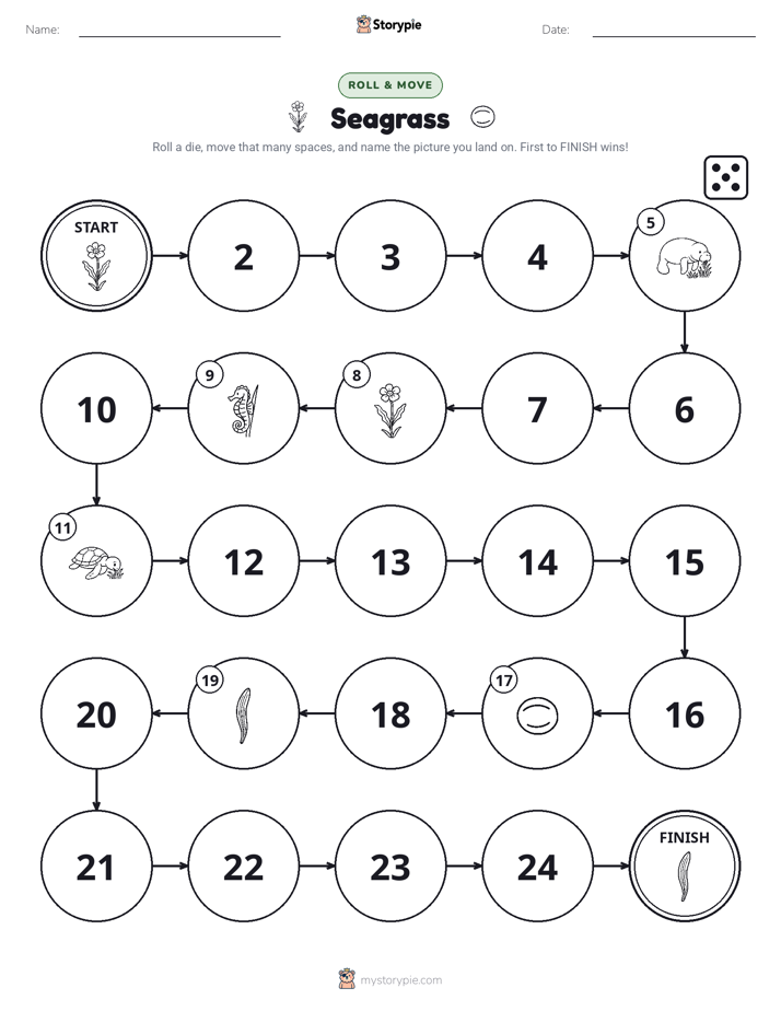 Roll & Move Game