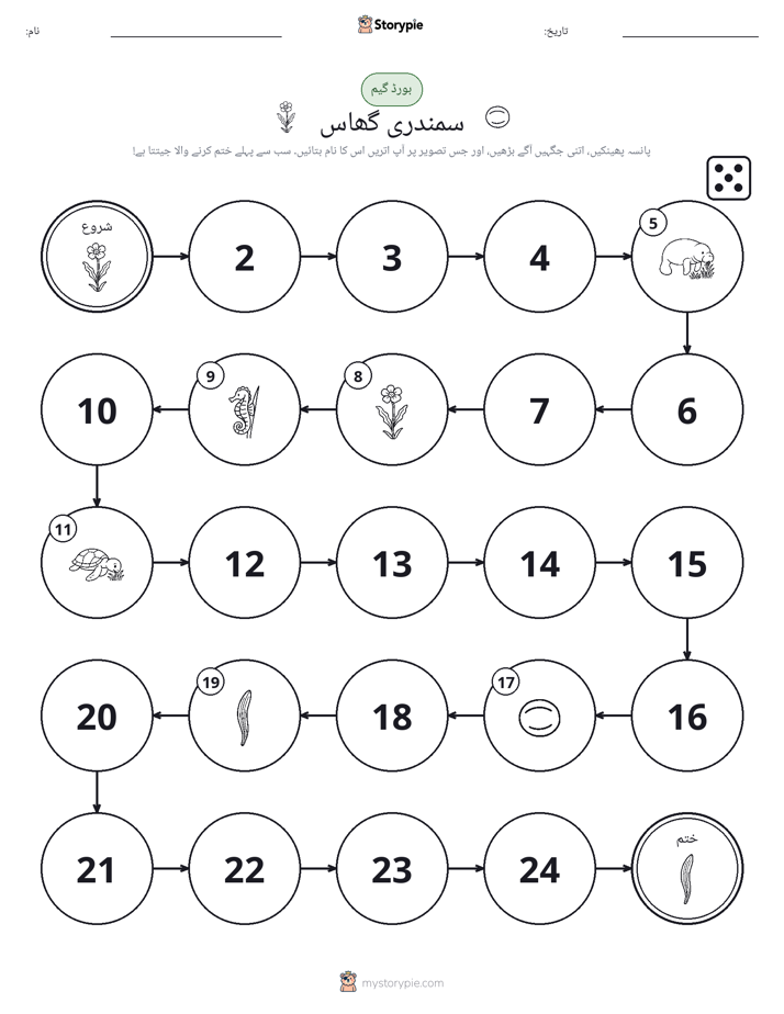 رول اور منتقل کریں کھیل