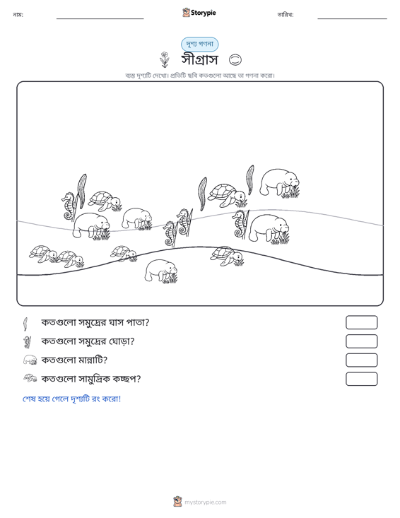 গণনা দৃশ্য
