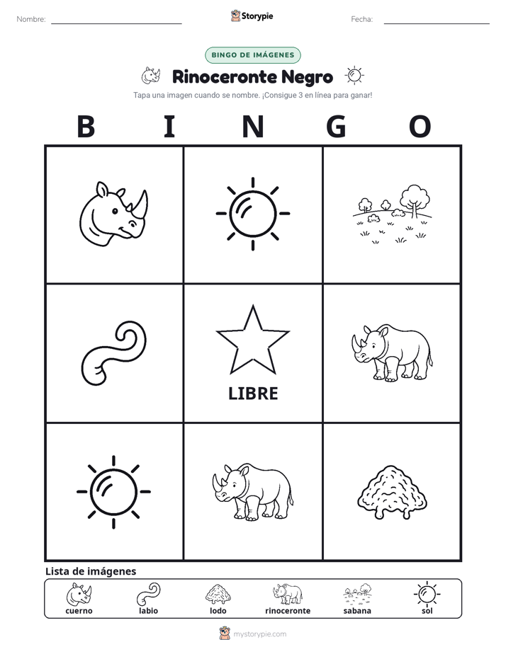 Bingo de Imágenes
