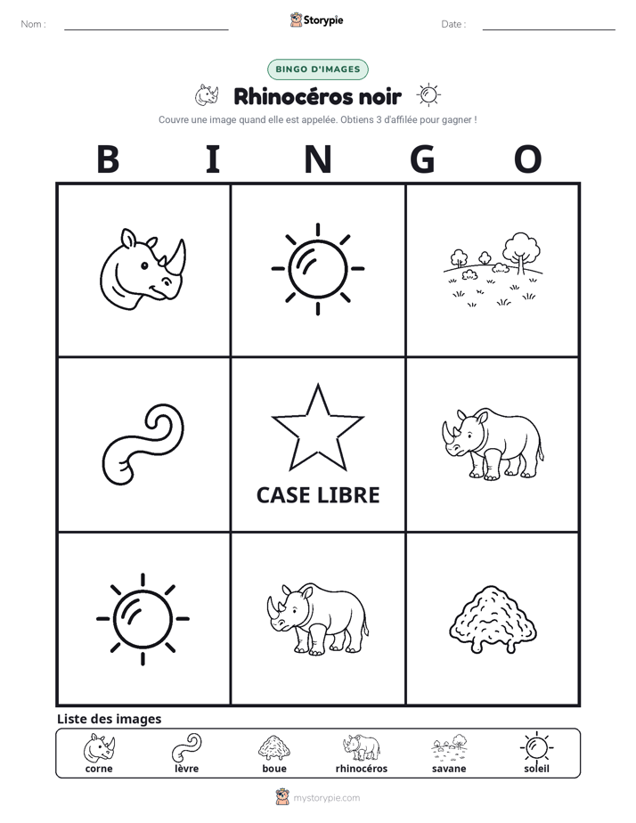 Bingo d'Images