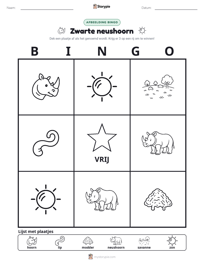 Afbeelding Bingo