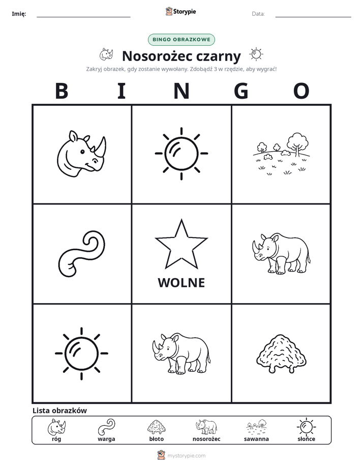 Bingo obrazkowe