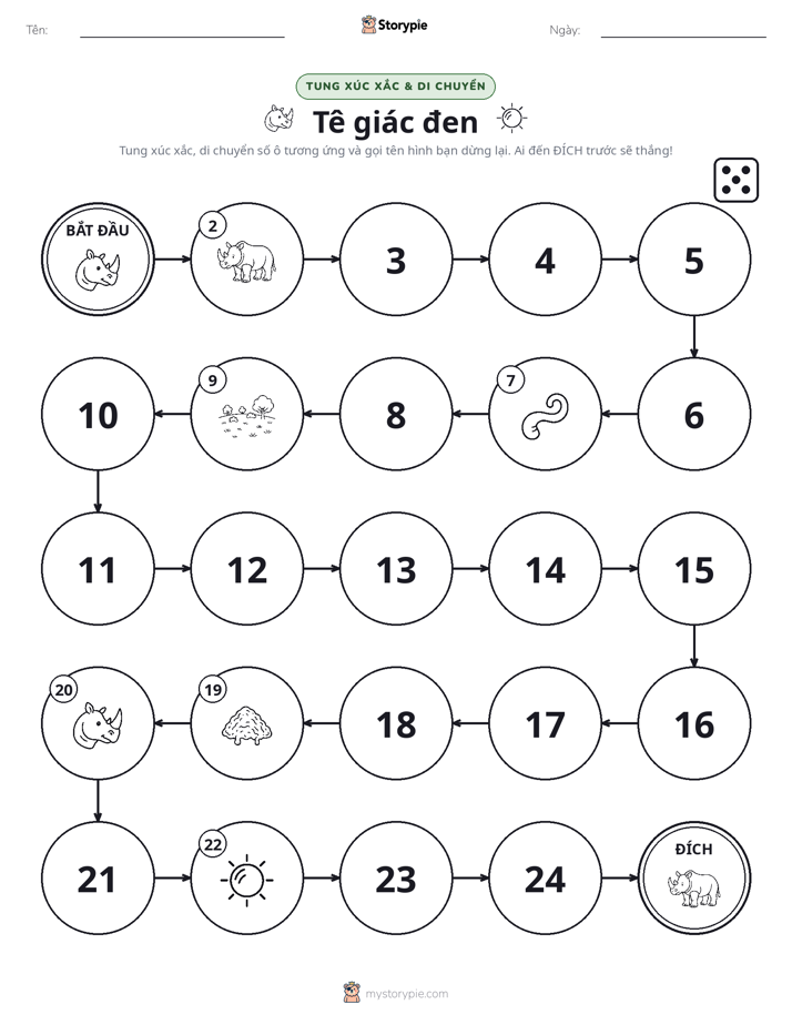 Trò Chơi Cuộn & Di Chuyển