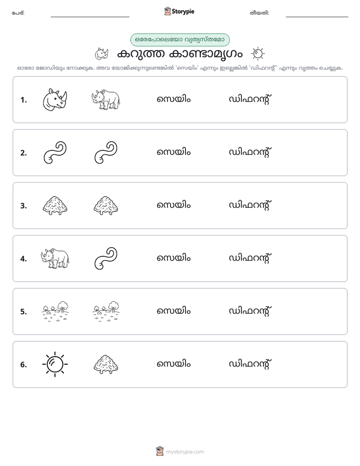 ഒന്നോ വ്യത്യാസമോ