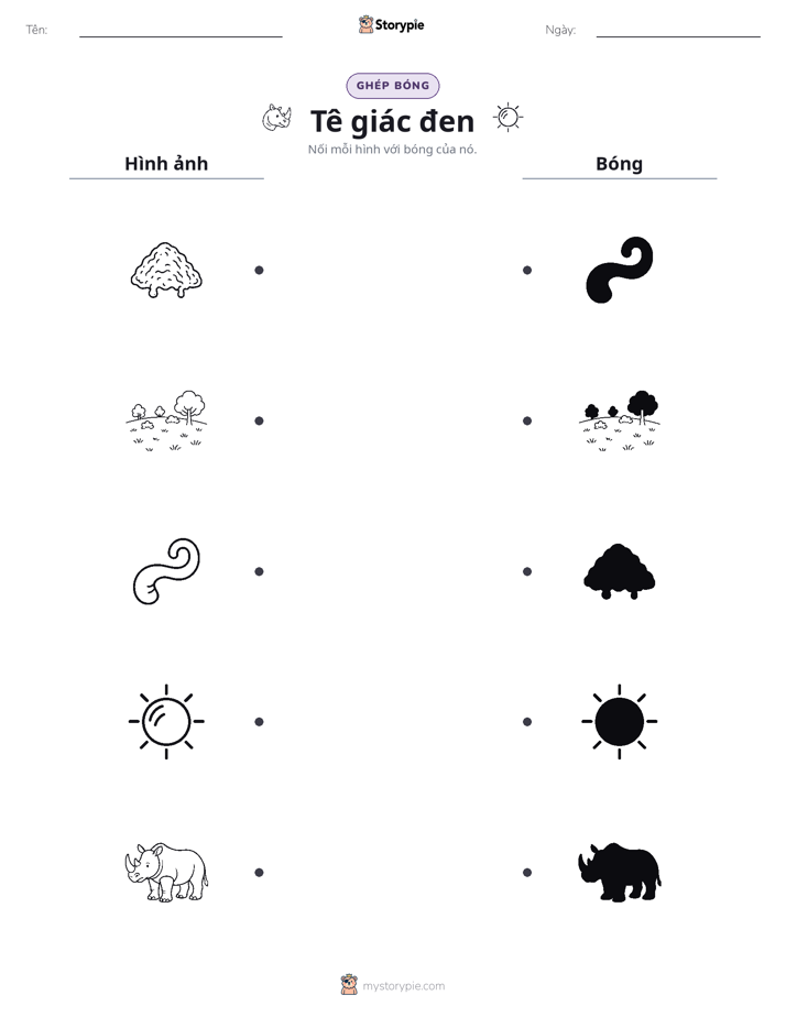 Ghép Hình Bóng