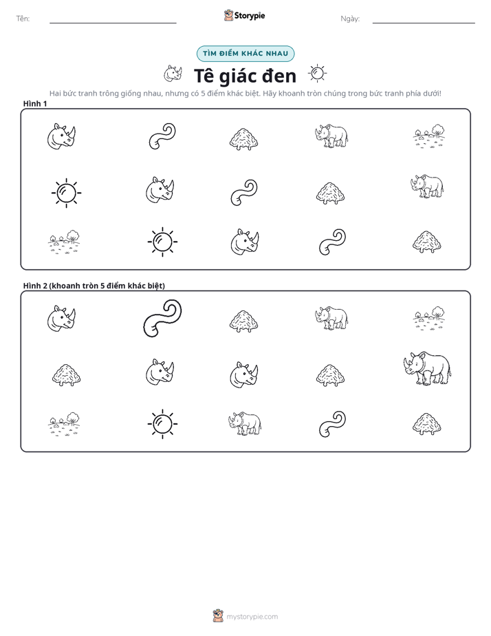 Tìm Sự Khác Biệt
