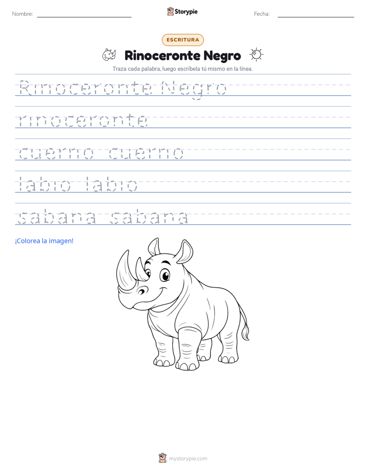 Práctica de Escritura