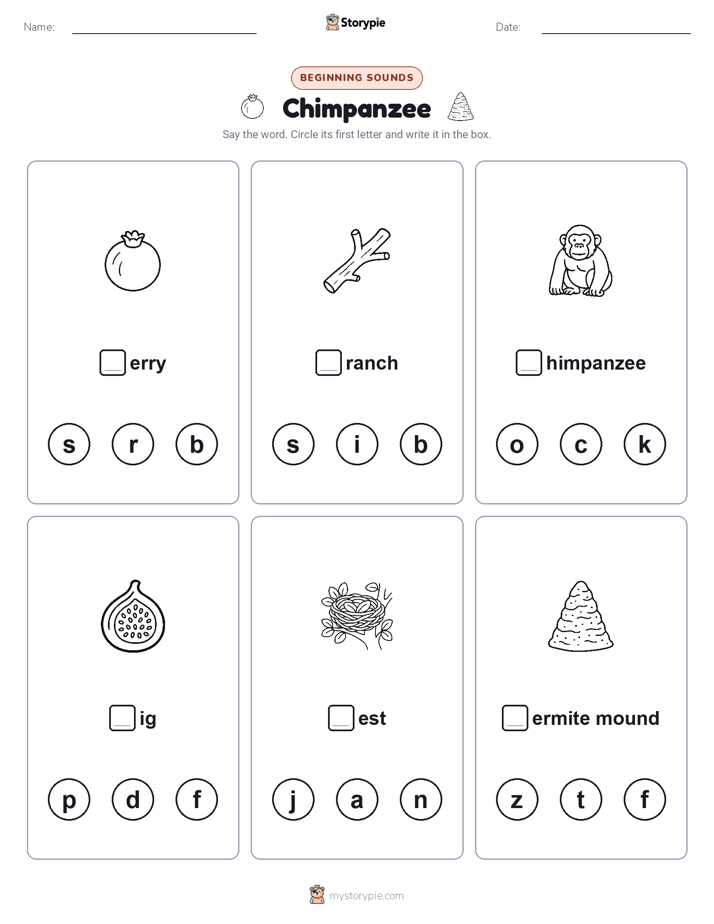 Beginning Sounds