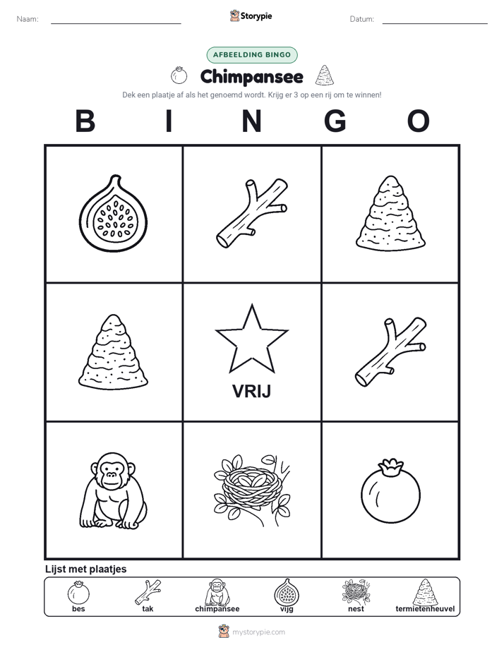 Afbeelding Bingo