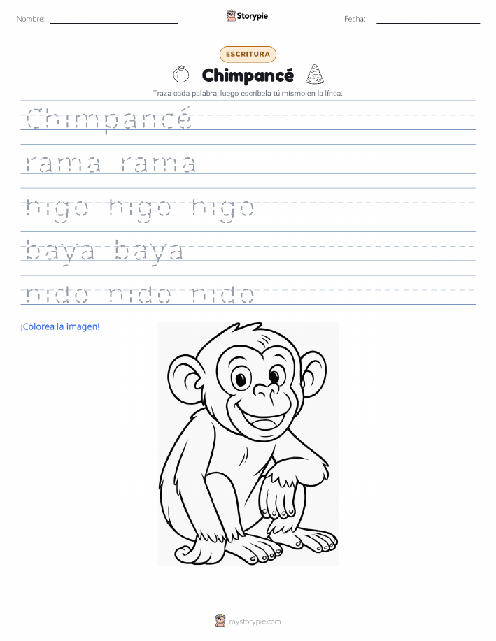 Práctica de Escritura