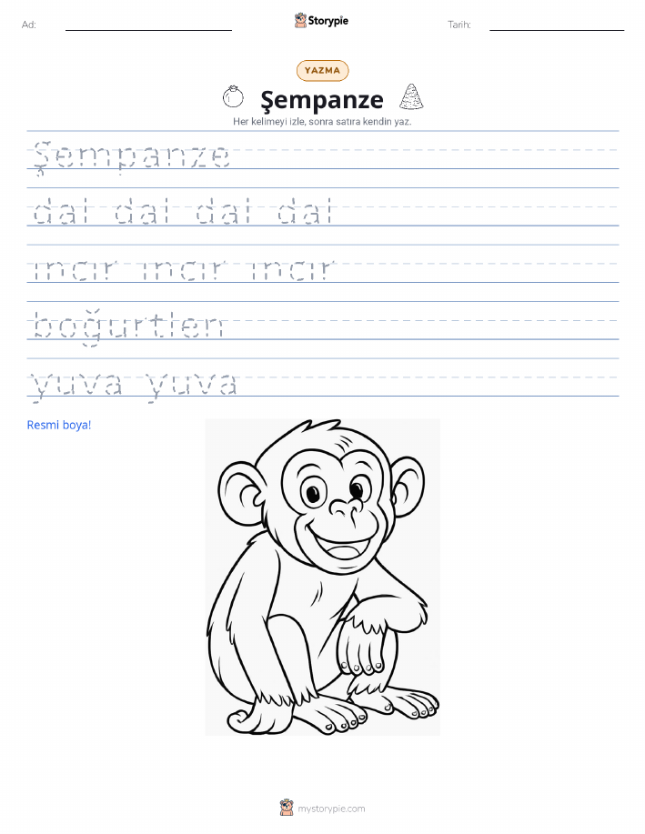 Yazma Pratiği