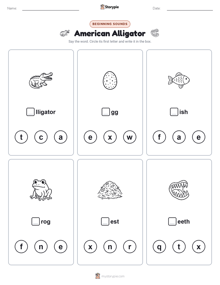 Beginning Sounds