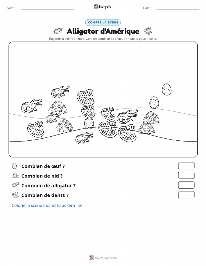 Scène de Comptage