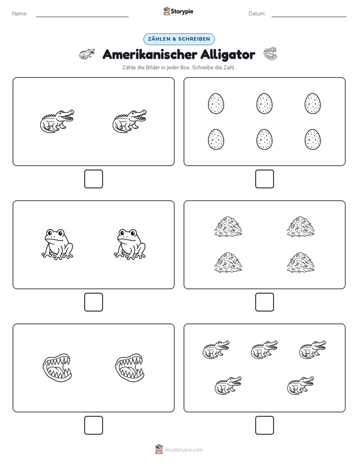 Zählen & Schreiben