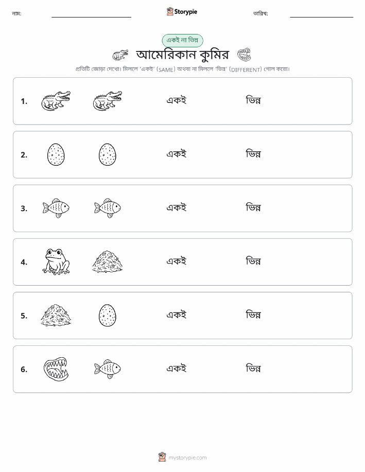 একই বা ভিন্ন