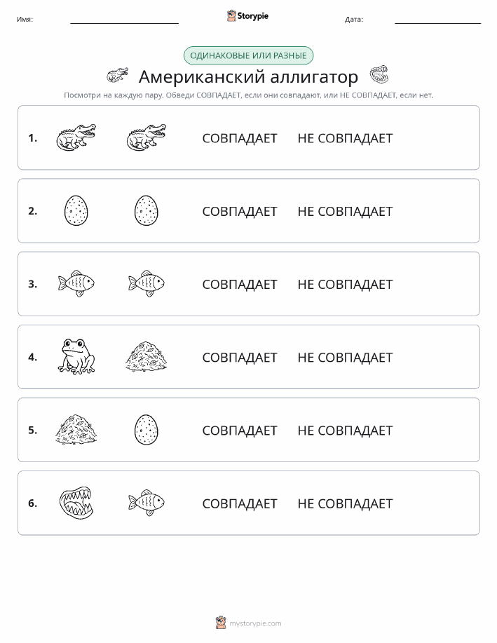 Одинаковое или разное