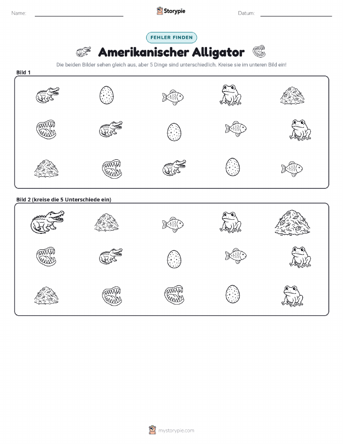 Finde den Unterschied