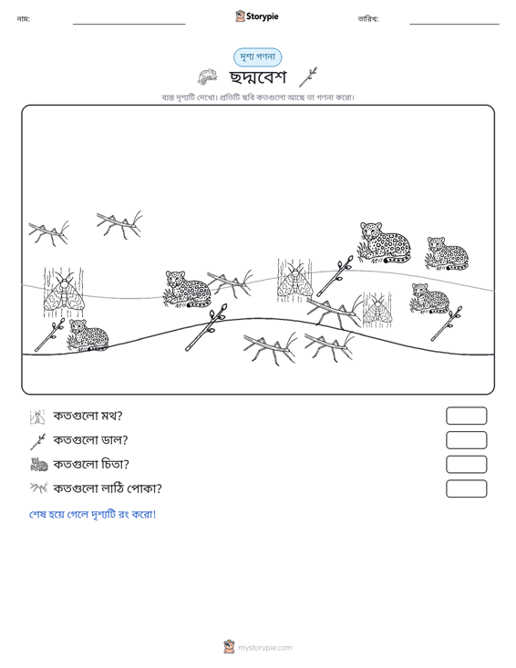 গণনা দৃশ্য