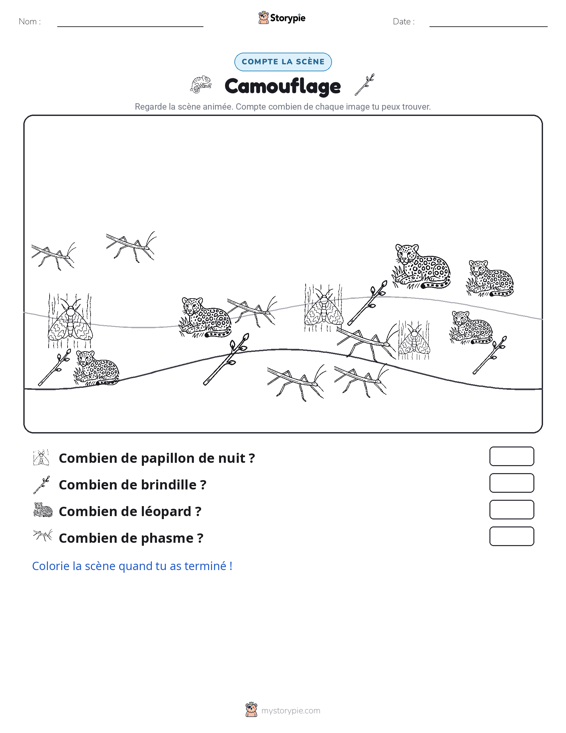 Scène de Comptage