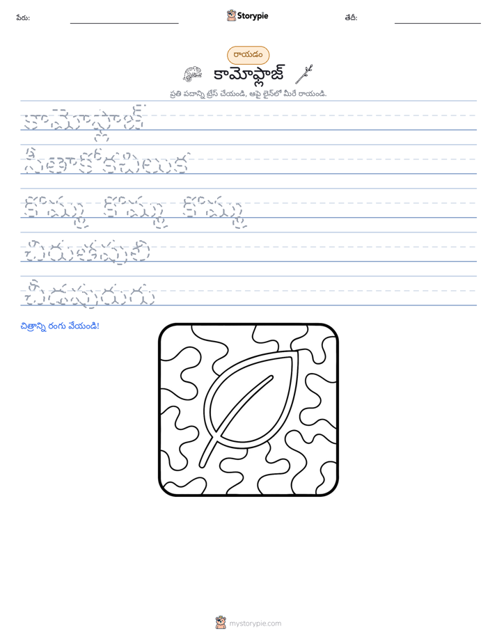 రాయడం సాధన
