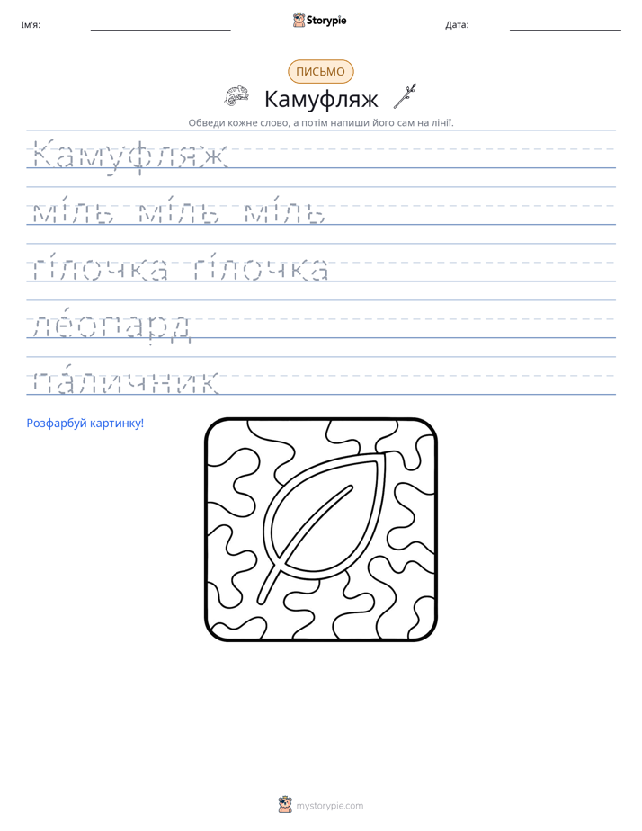 Практика письма