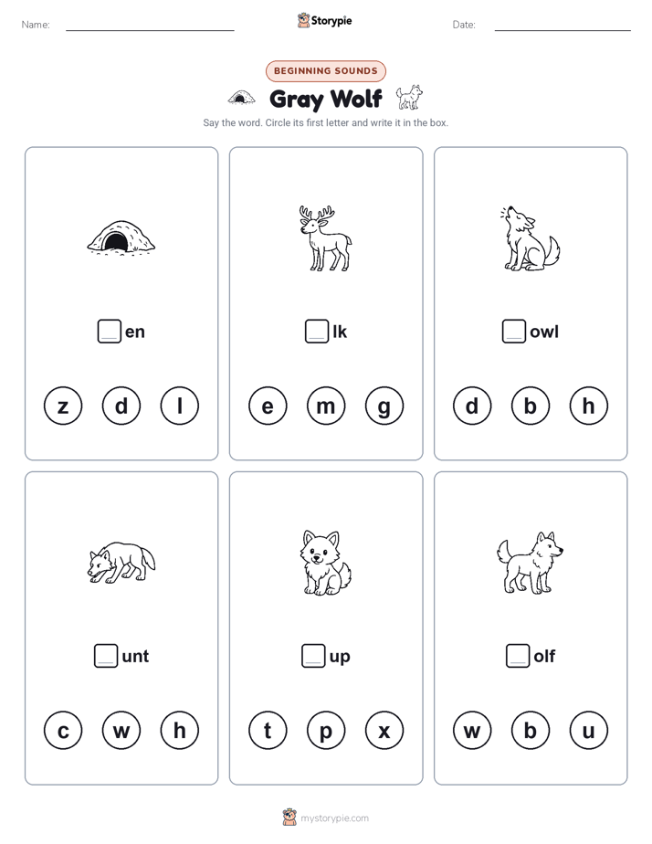 Beginning Sounds