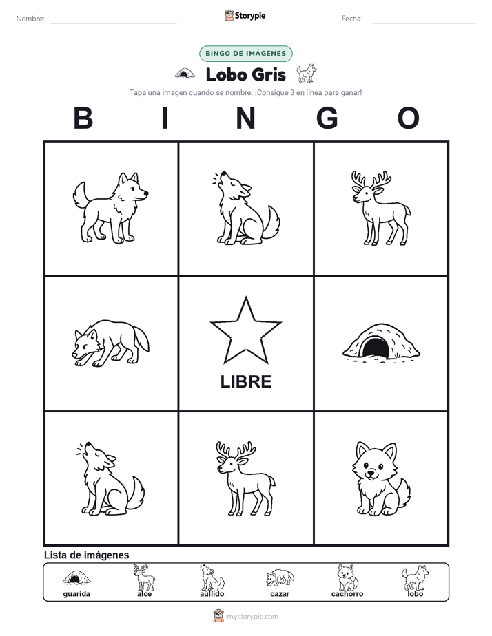 Bingo de Imágenes
