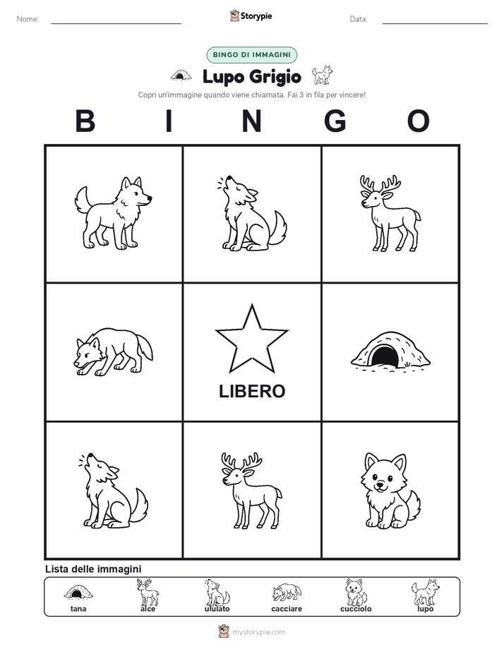 Bingo delle Immagini