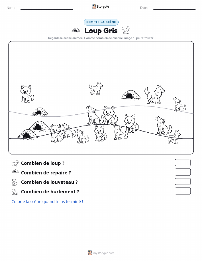 Scène de Comptage