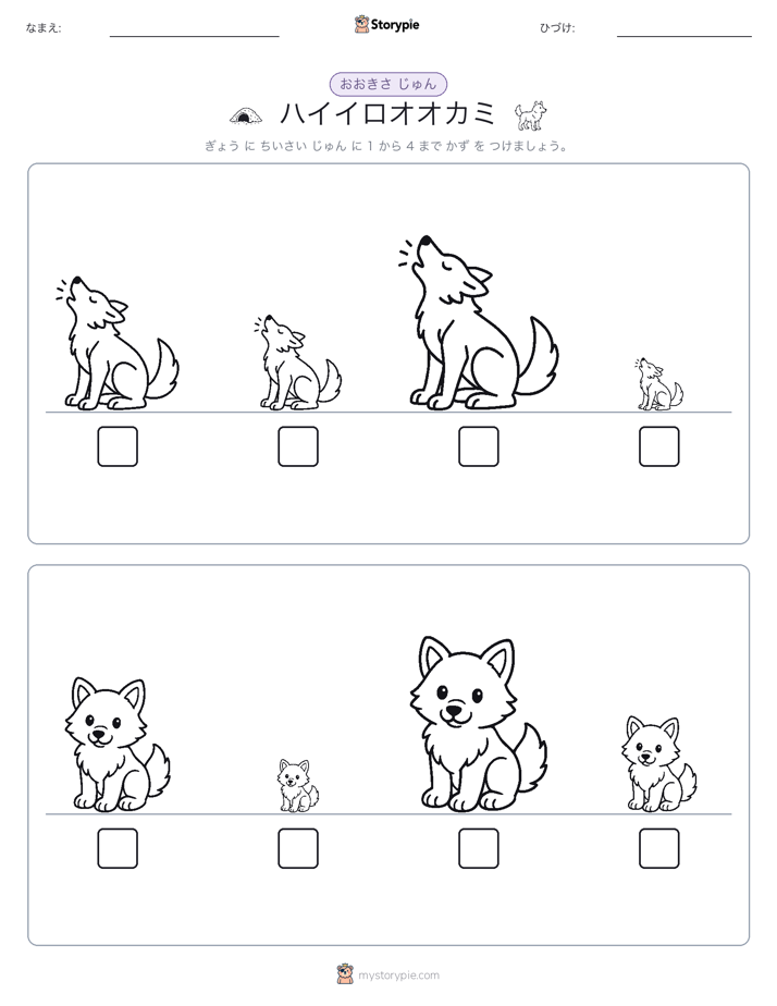 サイズ順
