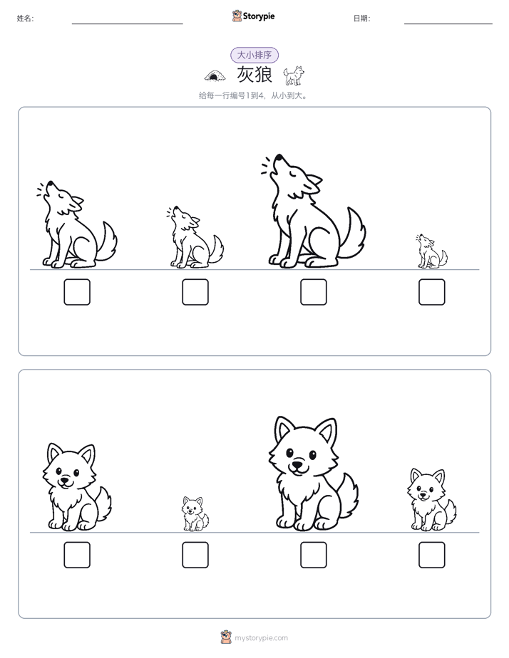 大小排序