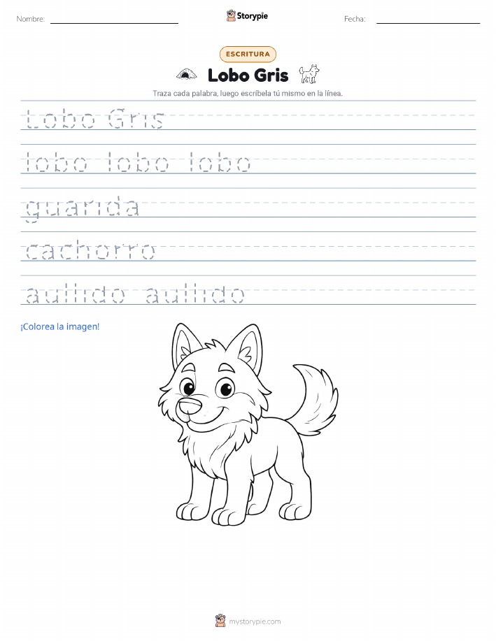 Práctica de Escritura