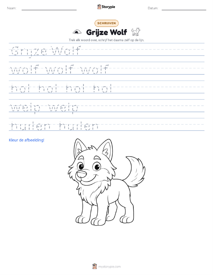 Schrijf Oefening