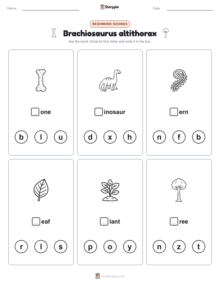 Beginning Sounds