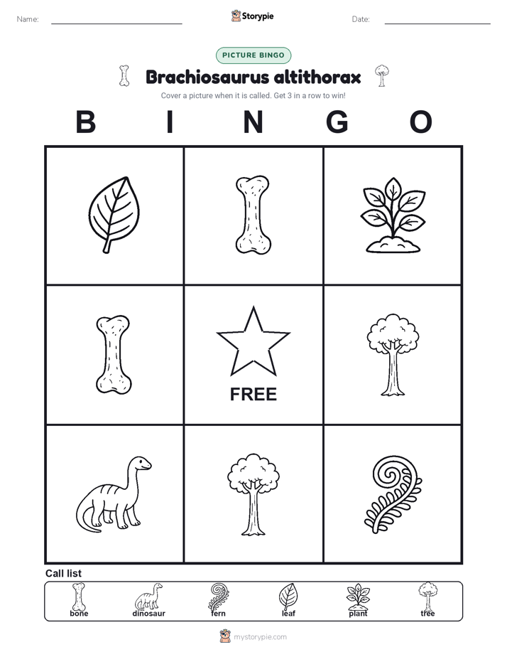 Picture Bingo