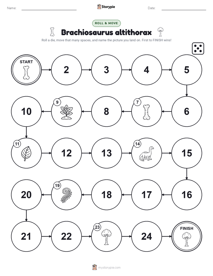 Roll & Move Game