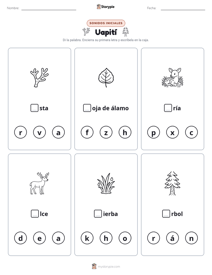 Sonidos Iniciales