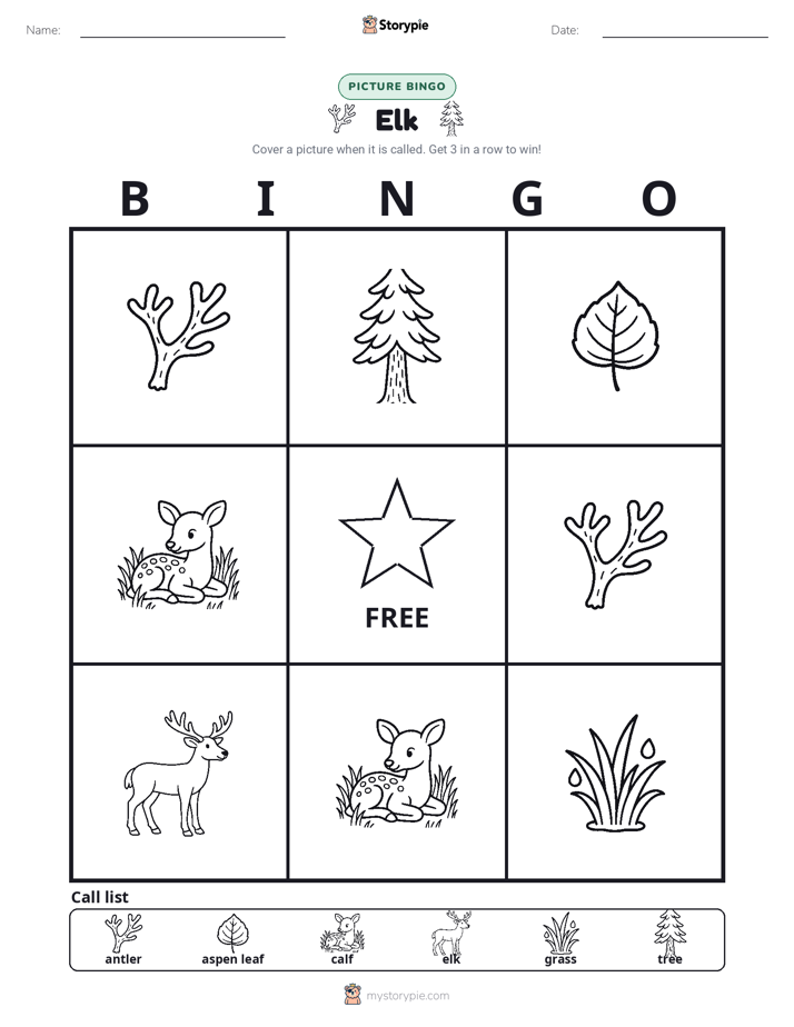 Picture Bingo