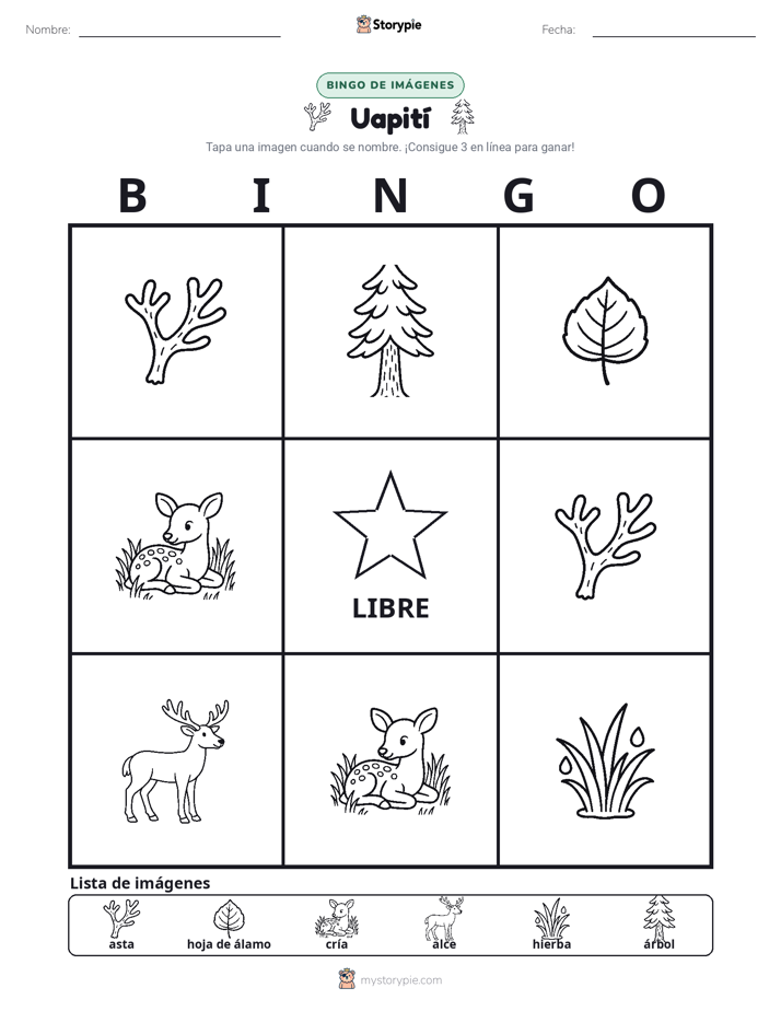 Bingo de Imágenes